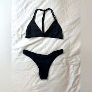 Mikoh black bikini